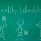 health chalkboard