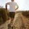 running outside